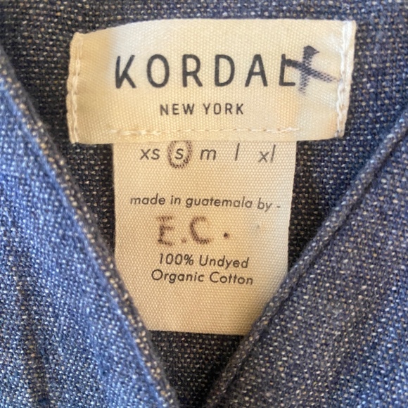 Kordal Studio undyed cotton button up shirt or lightweight jacket - Picture 6 of 6
